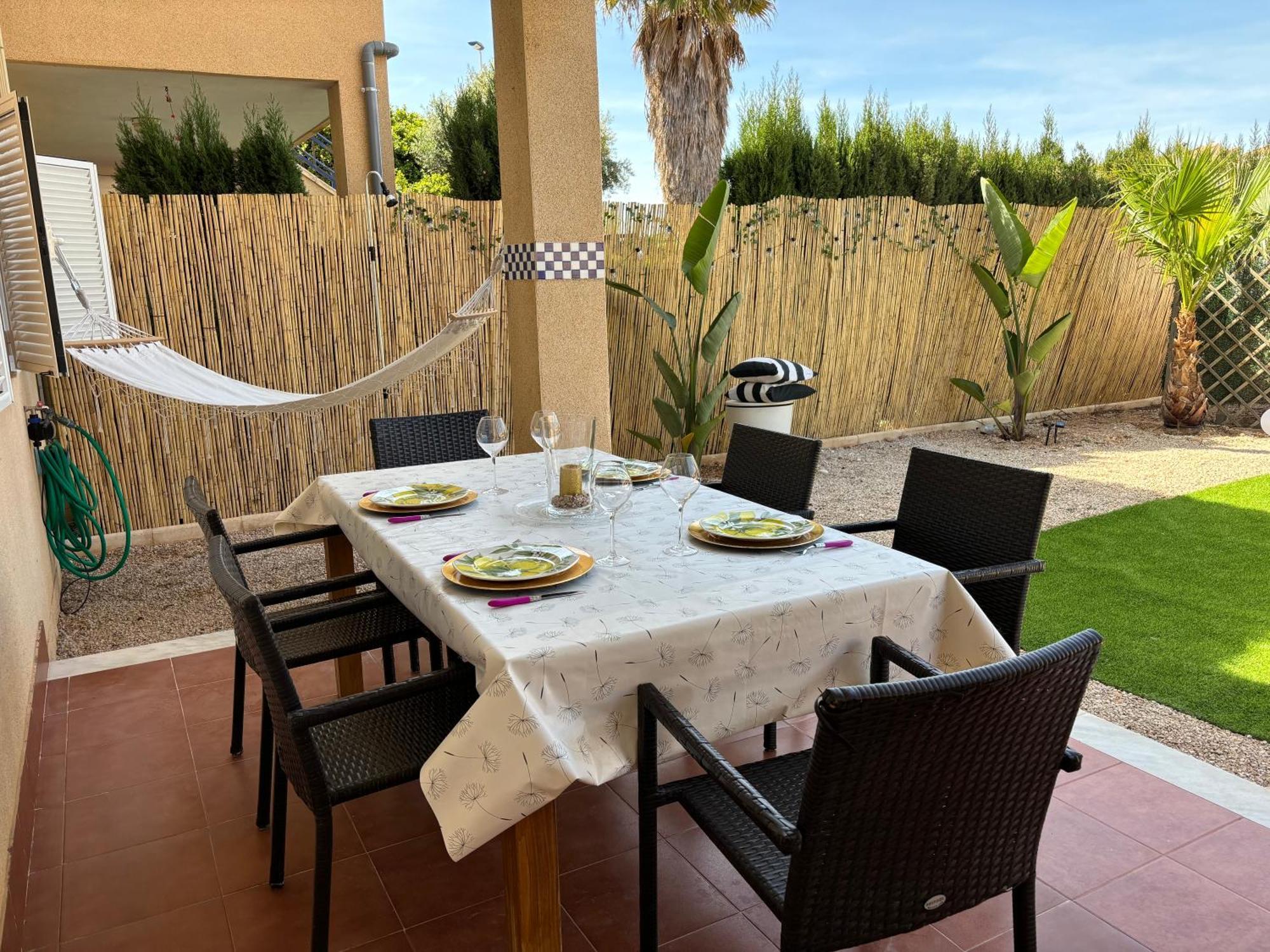 Preciosa Casita Boho Chic En La Playa Vila Gran Alacant Exterior foto